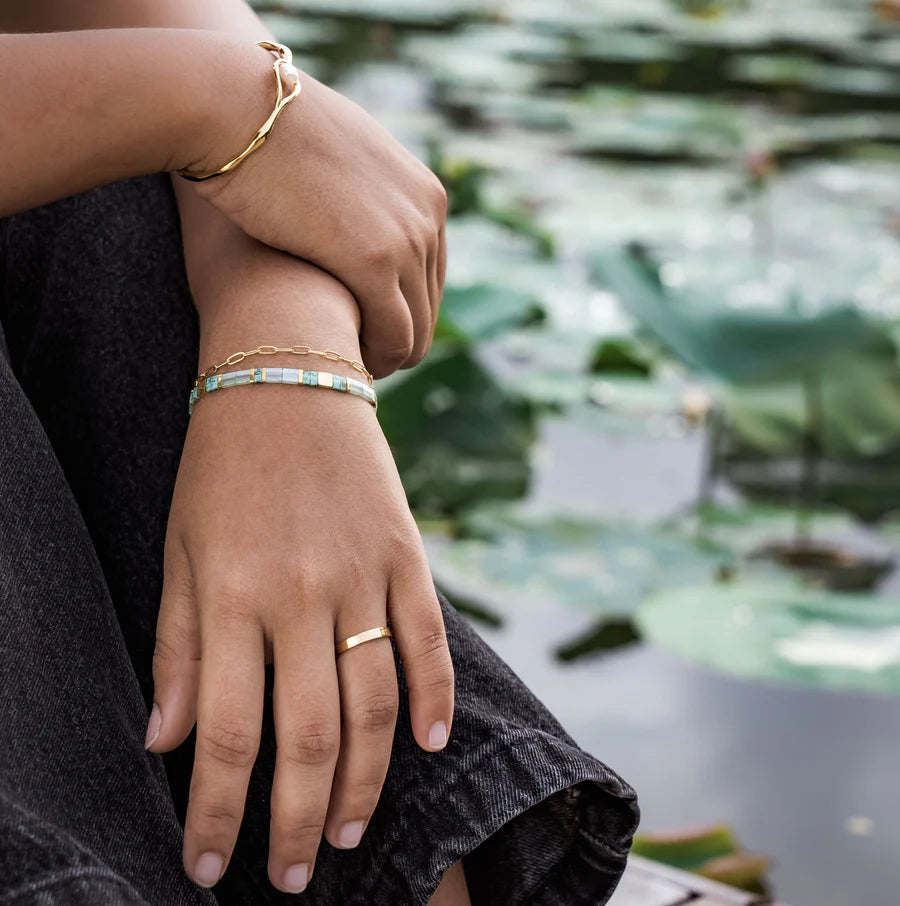 Eden - Leaf of Creativity Bracelet Stack