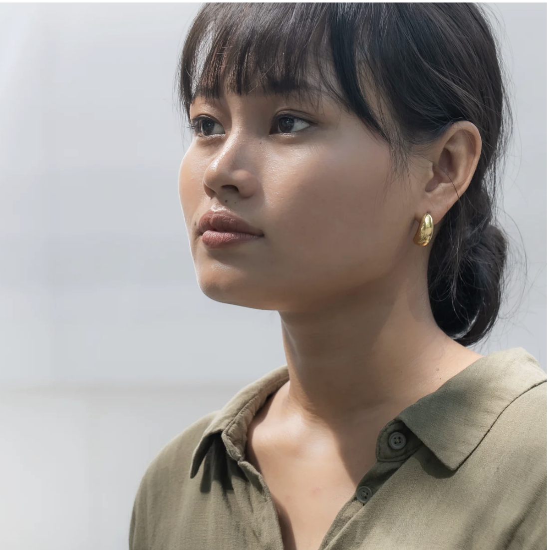 Eden - Love & Justice Half Hoop Earrings