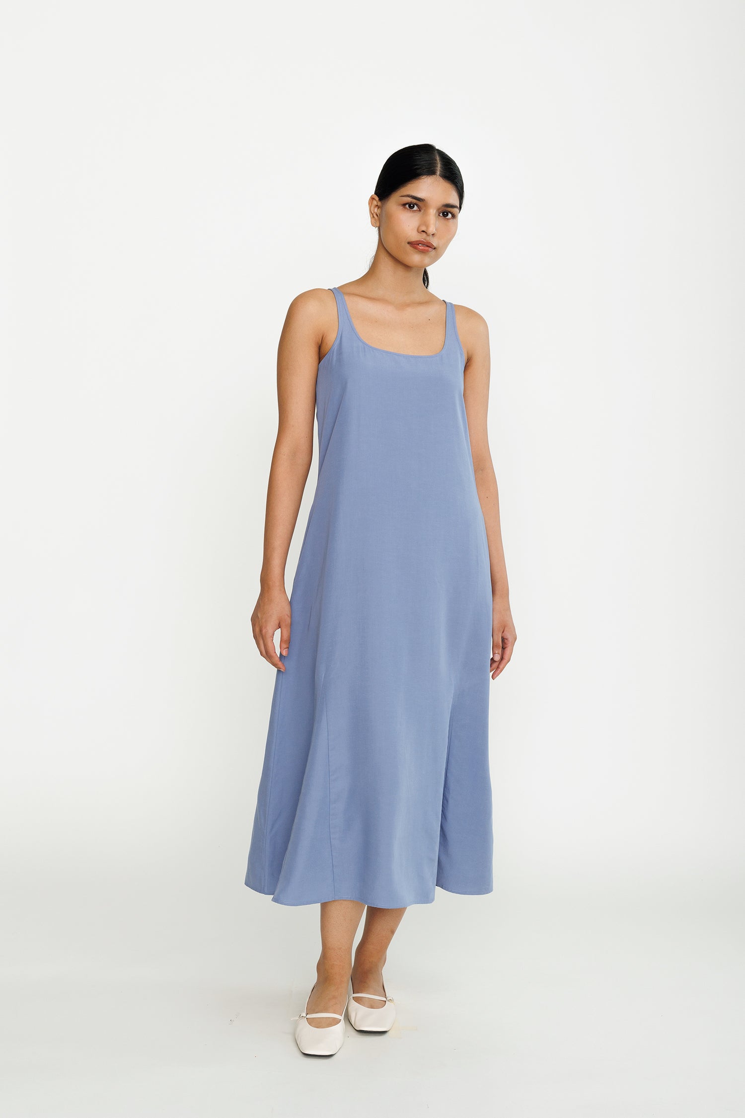 Multi-way Tencel Midi Dress - Blue Moon Tove & Libra Multi-way Tencel Midi Dress - Blue Moon Tove & Libra