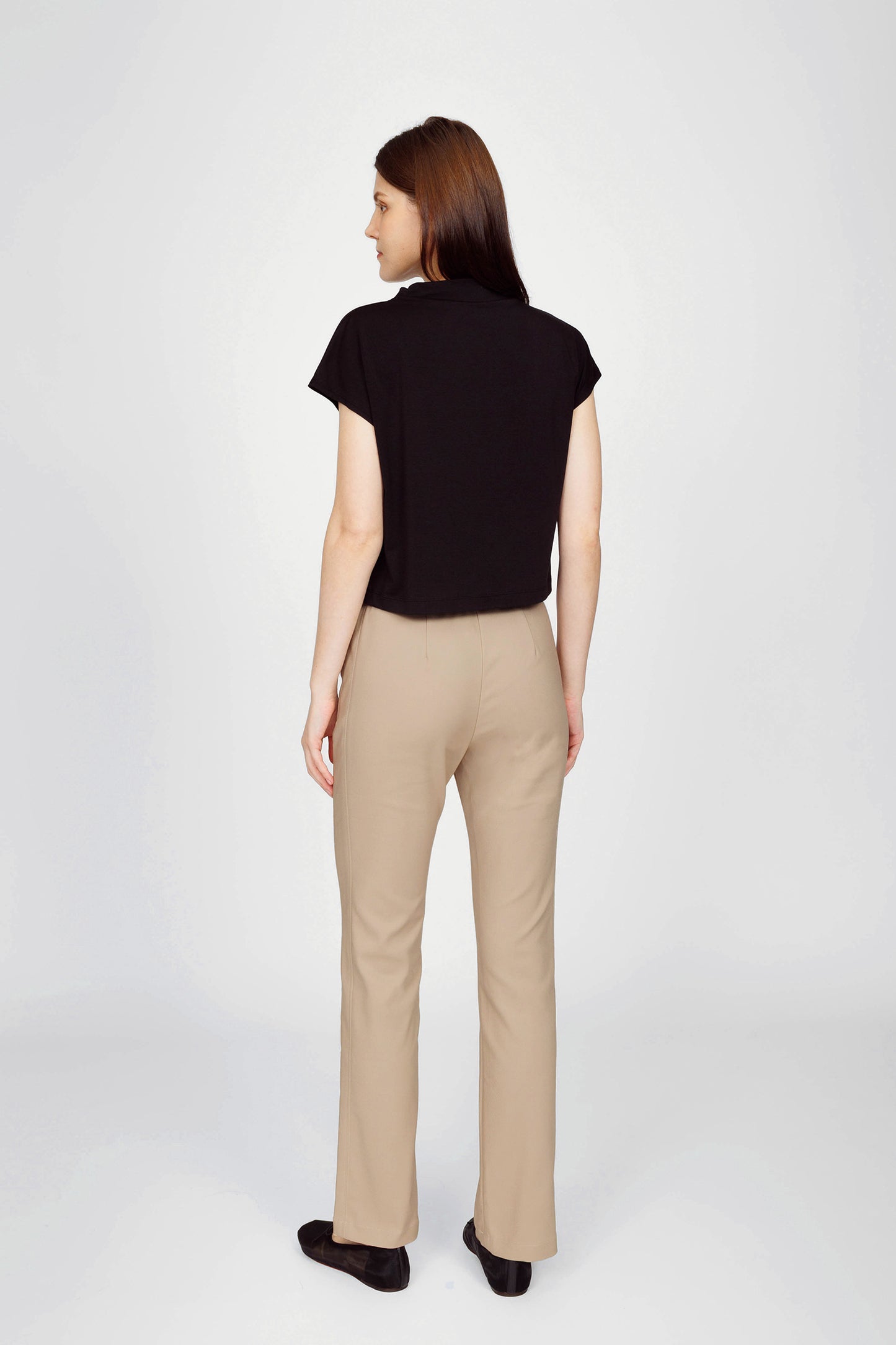 Pull-on Straight Chino - Khaki