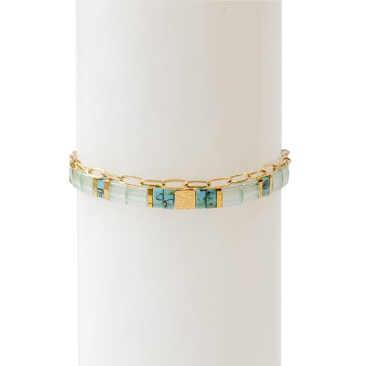 Eden - Leaf of Creativity Bracelet Stack