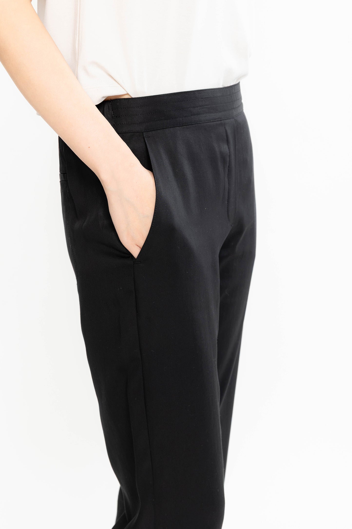 Convertible Crop Pant - Black