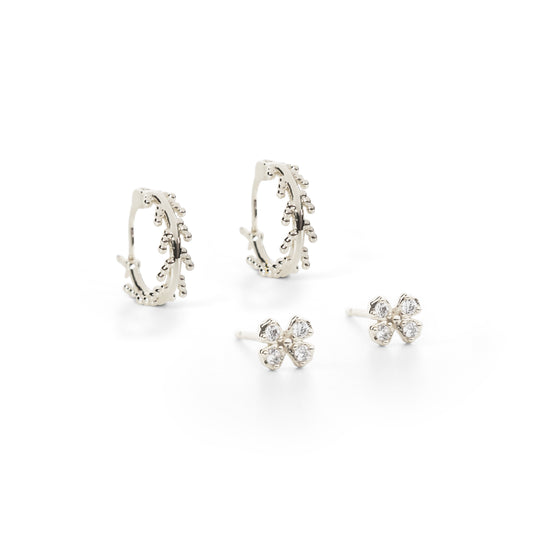 Eden - Mustard Seed Earring Seed (Post + Hoop)