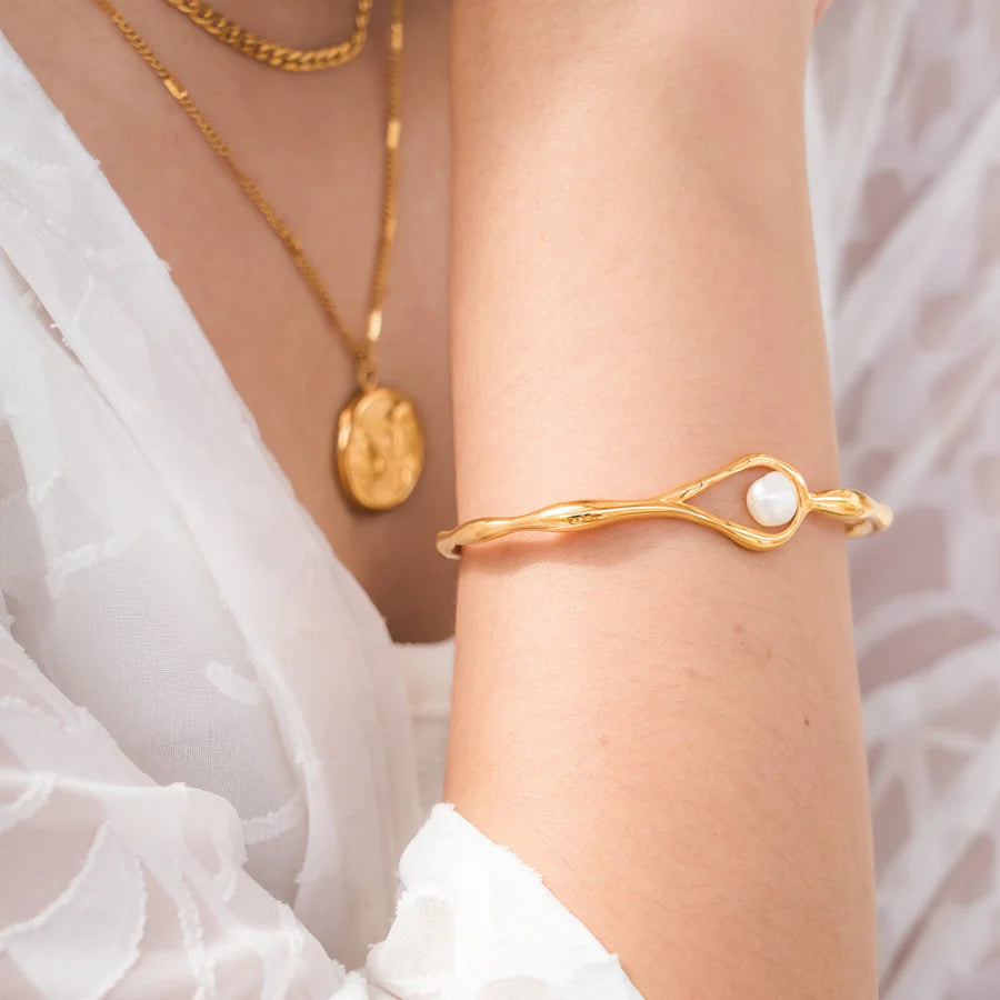 Eden - Milk and Honey Cuff Bracelet