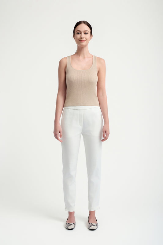 Pull-on Slim Chino - Vanilla