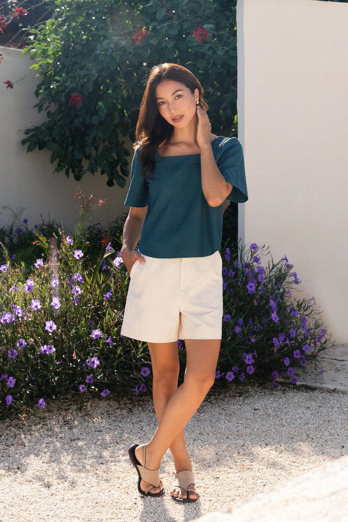 High-waist Utility Short - Raw