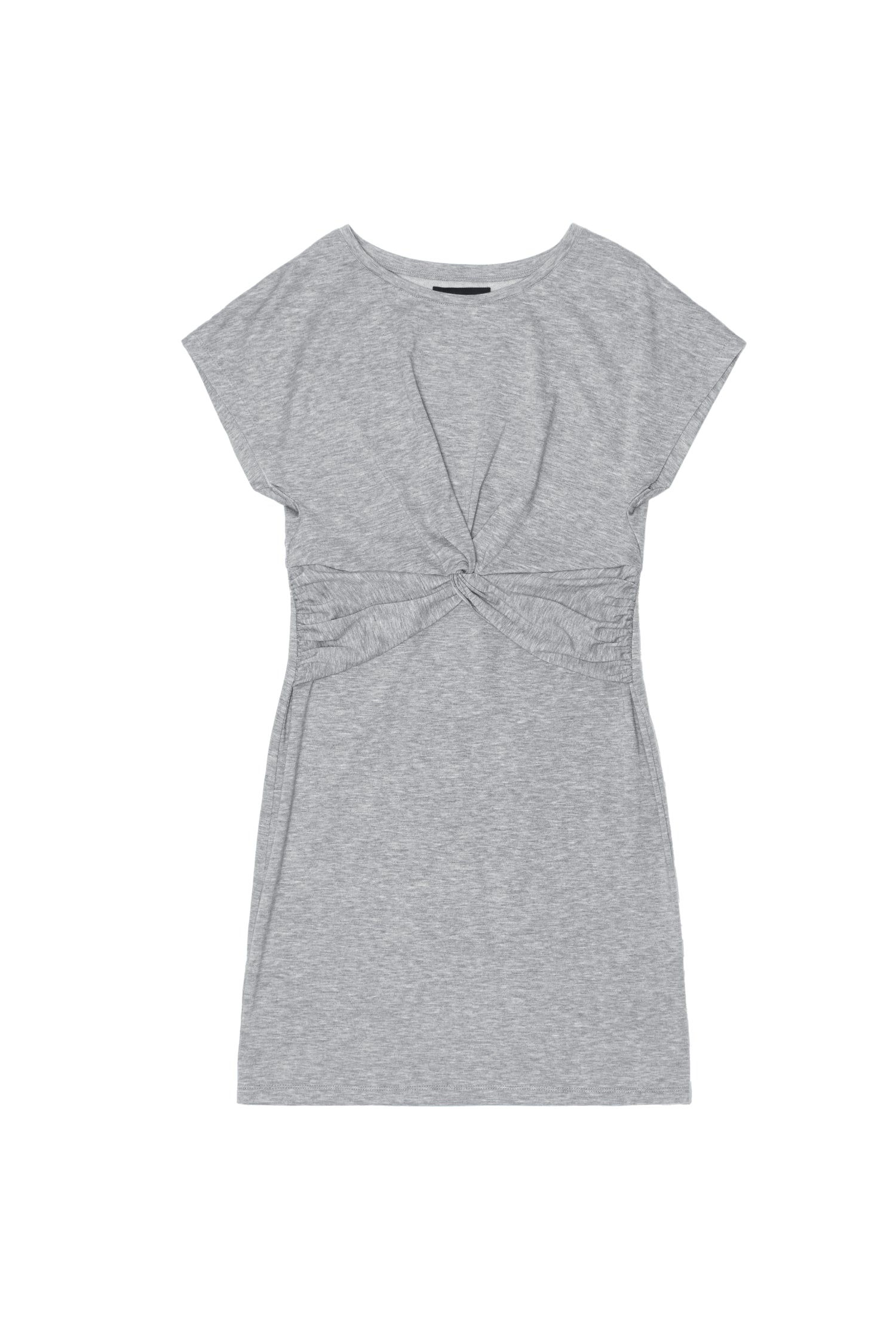 Knotted Dress - Grey Terry