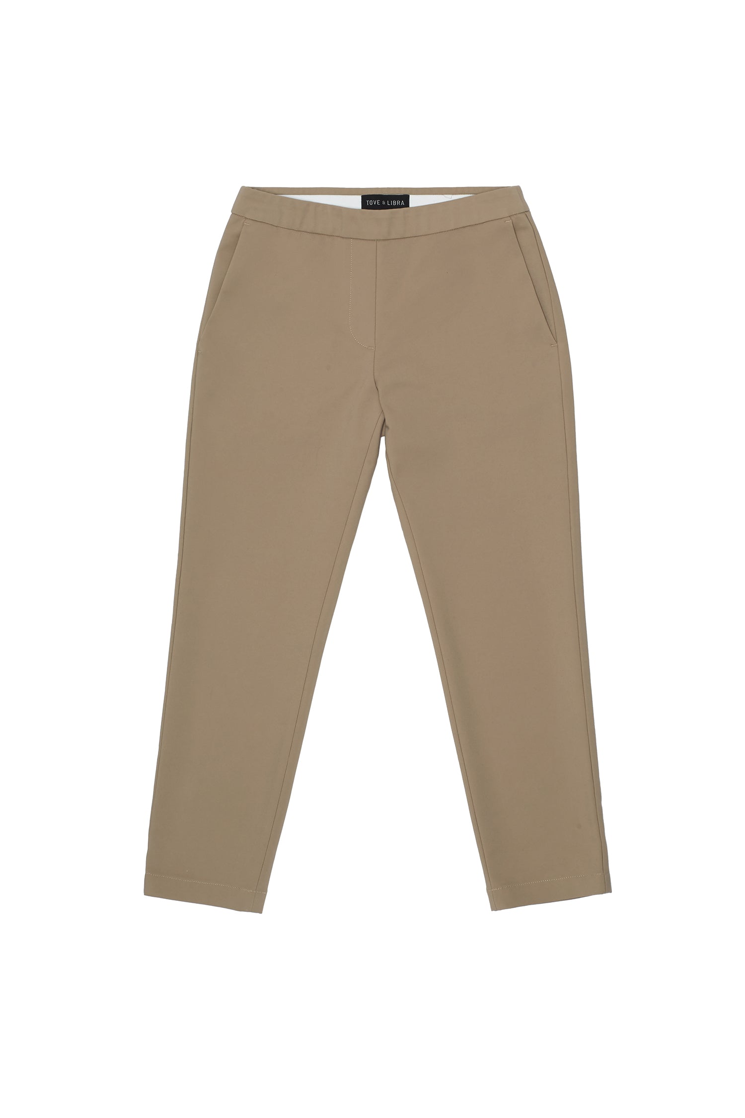 Pull-on Slim Chino - Khaki